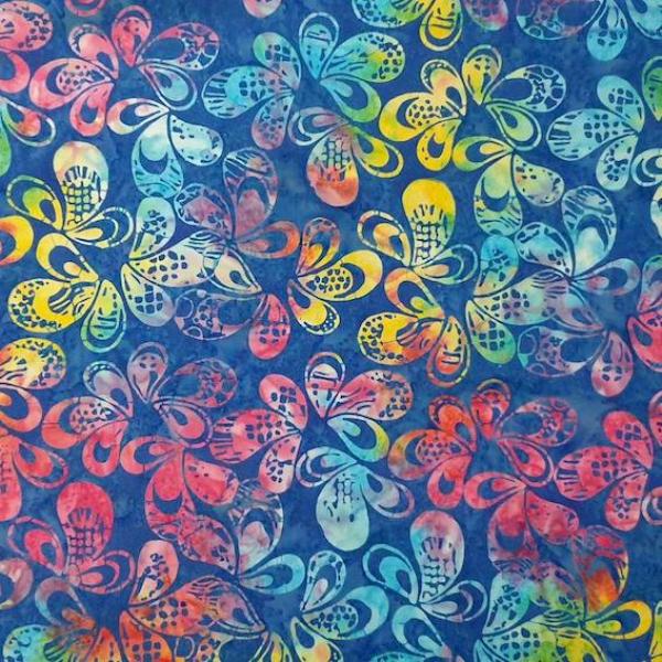 RAINBOW - Chrome - Batikstoff aus Indonesien